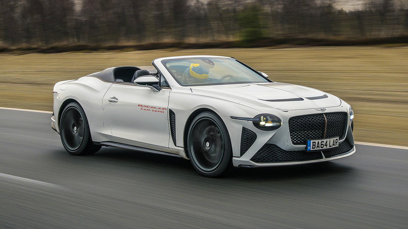 H Bentley Bacalar στο τελικό στάδιο δοκιμών
